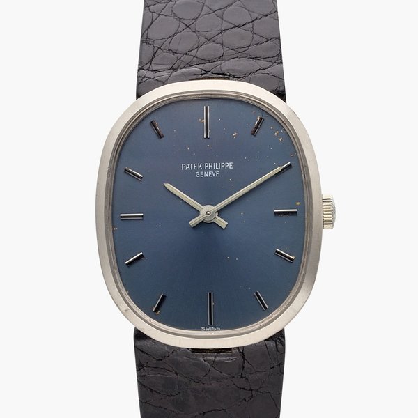 Patek Philippe Reference 3548 Ellipse | A white gold wristwatch, Circa 1968