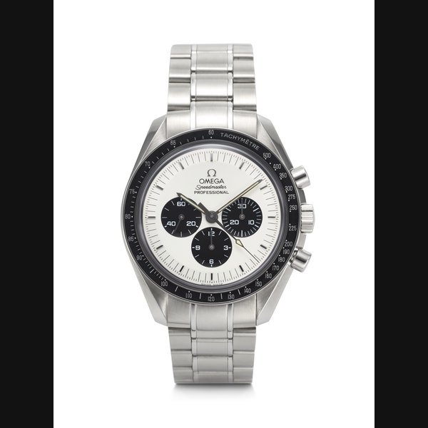 Omega OMEGA, DESIRABLE LIMITED EDITION STAINLESS STEEL CHRONOGRAPH ‘SPEEDMASTER PROFESSIONAL MITSUKOSHI’ WITH 'REVERSE PANDA’ DIAL, REF. 3570.31