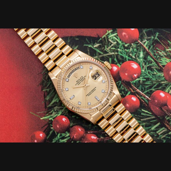 Rolex Day-Date Diamonds