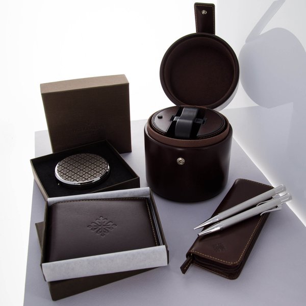 Patek Philippe Patek Philippe Watch Winder, Desk Magnifier, Pen and Pencil Set, Leather Wallet
