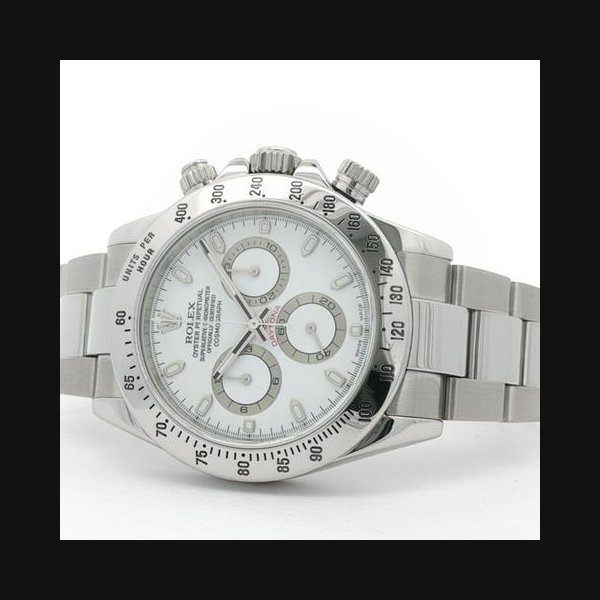 rolex Rolex DaytonaWhite Dial Chronograph Stainless Steel Automatic 40MM 116520