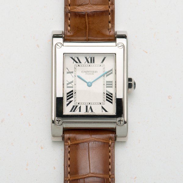 Cartier Cartier Tank À Vis CPCP White Gold