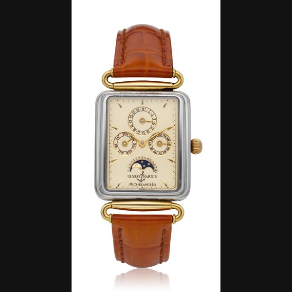 ULYSSE NARDIN, TWO-TONE MICHELANGELO, REF. 334-44