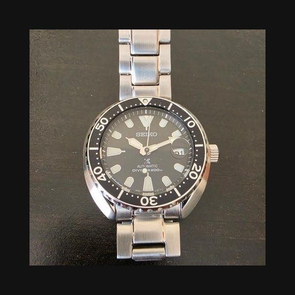 Seiko ProspexFull set Seiko bracelet and Seiko rubber strap Ref. SRPC37K1