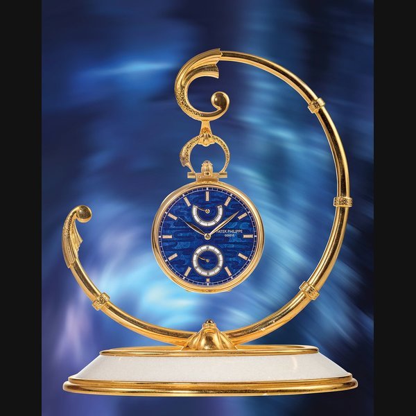 Patek Philippe Patek Philippe Ref. 982/116J-001 Rare Handcrafts Pocket Watch “Swan”, Pièce Unique