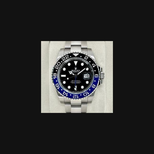 rolex Rolex GMT-Master II2026 GMT-Master II "Batman" 40mm 126710BLNR Oyster