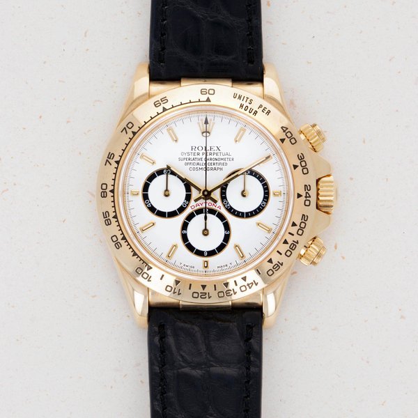 Rolex Rolex Daytona Yellow Gold Zenith Movement 16518 Box and Papers
