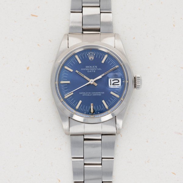 Rolex Rolex Date 1500 Blue Dial · 1500