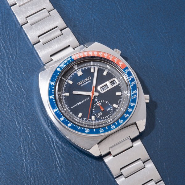 Seiko 'Blue Pogue' Chronograph Ref. 6139-6002