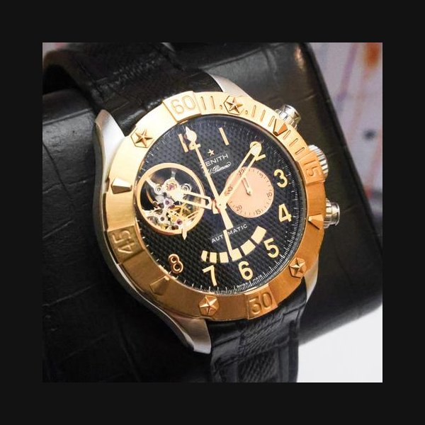 Zenith Defy El PrimeroClassic El Primero 86.0526.4021 2010 46mm Steel Full Set Mens Watch