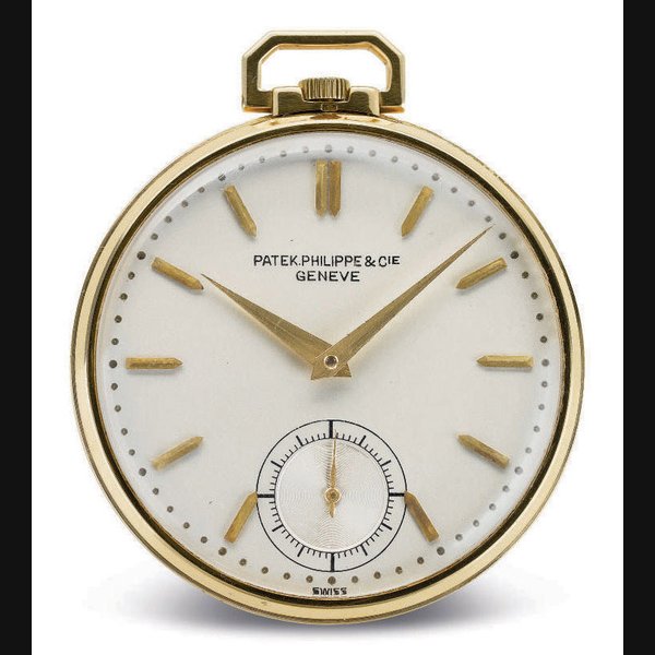 PATEK PHILIPPE. AN 18K GOLD OPENFACE KEYLESS LEVER DRESS WATCH SIGNED PATEK PHILIPPE & CIE, GENEVE, MOVEMENT NO. 890780, CASE NO. 419787, REF. 600, MANUFACTURED IN 1944