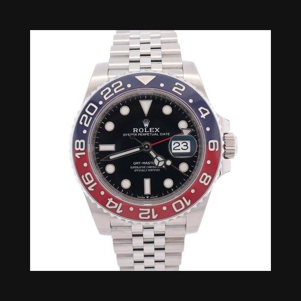 Rolex GMT-Master II40mm Black Dial Watch Ref# 126710BLRO