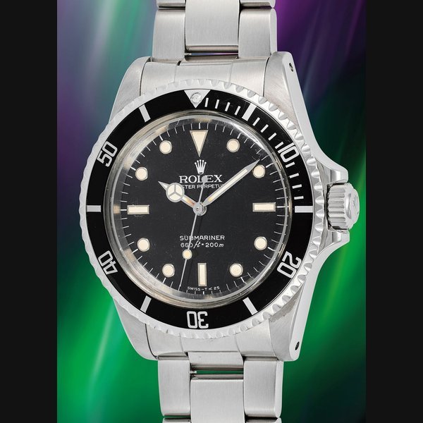 Rolex Rolex Ref. 5513, case interior stamped 5512 Submariner