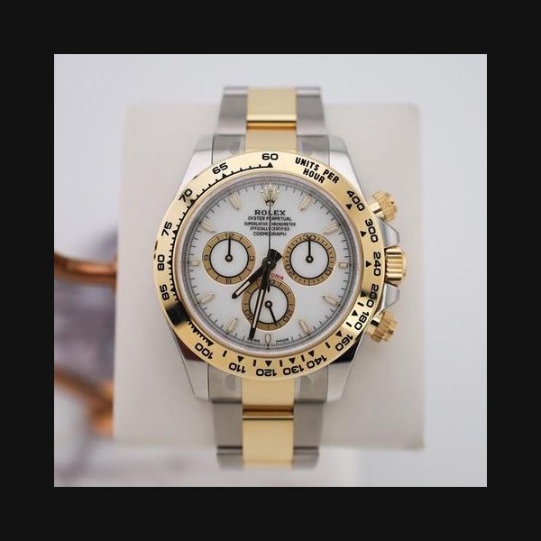 Rolex DaytonaCosmograph 40mm Steel/Yellow Gold White Dial 126503