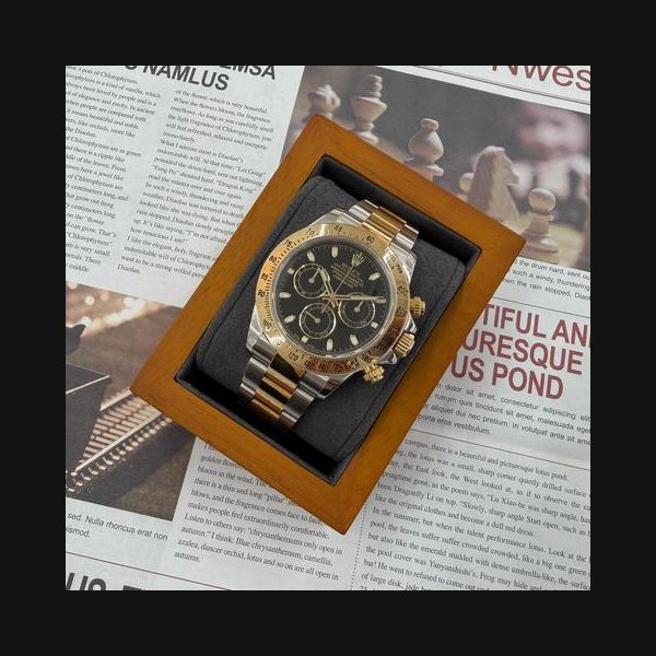 Rolex RolexDaytona 18K Combi Black Dial 116523 [U]