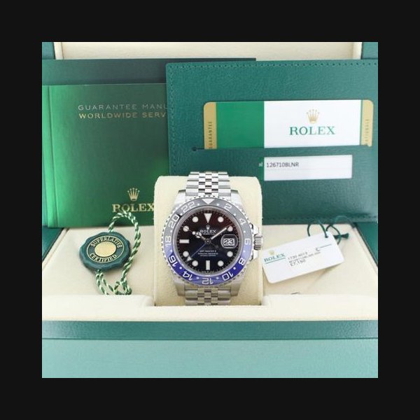 Rolex Rolex GMT-Master IIBatgirl 126710BLNR Full Set