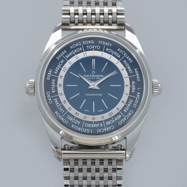 Carl F Bucherer Carl F. Bucherer Heritage Worldtimer Limited Edition For Hodinkee 00.10805.08.53.99 · 00.10805.08.53.99