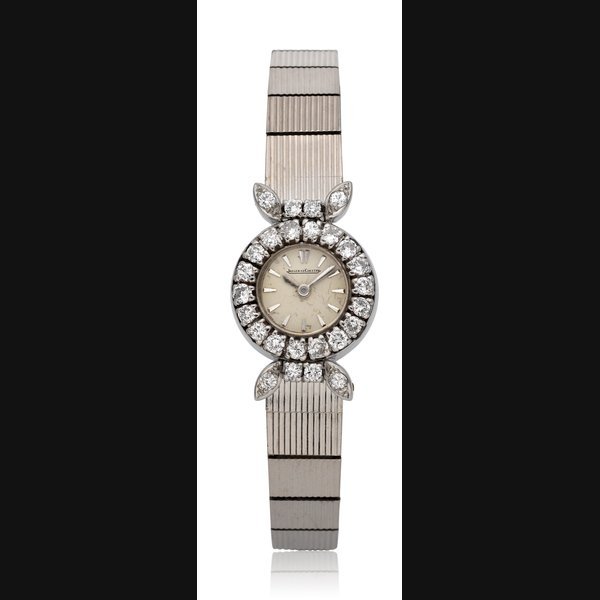 Jaeger-Lecoultre JAEGER-LECOULTRE, LADIES’ 18K AND DIAMOND BRACELET WATCH