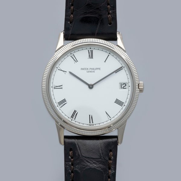 Patek Philippe Patek Philippe Calatrava 3602G White Roman Dial 18k WG