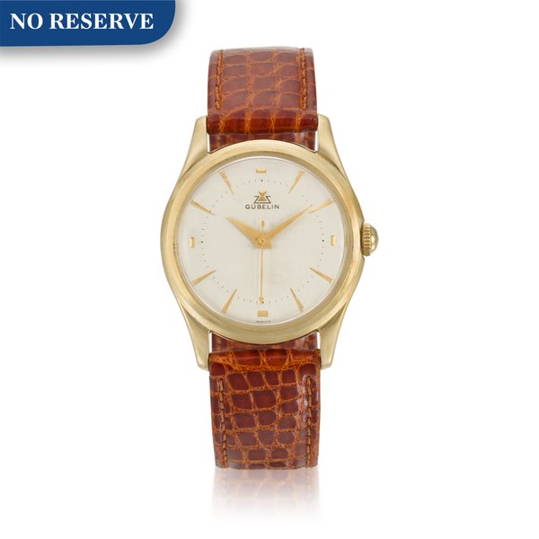 Gübelin Yellow Gold Wristwatch Circa 1965