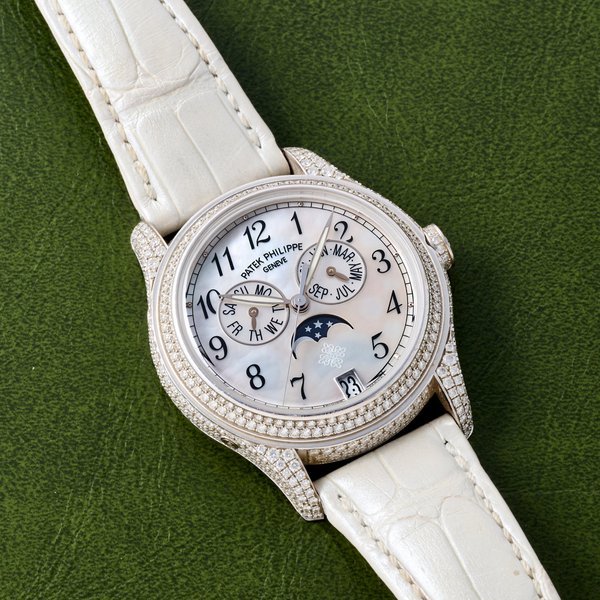 Patek Philippe Patek Philippe Ladies Annual Calendar Moonphase Diamonds