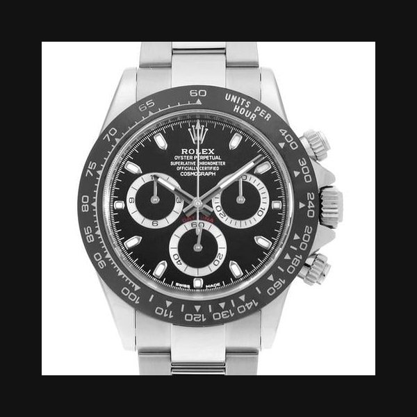 Rolex Rolex DaytonaCosmograph Daytona 116500LN black Random Number USED mens