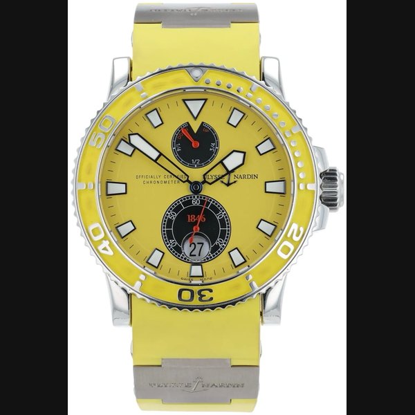Ulysse Nardin Marine Diver Yellow Dial Steel 42.7mm Automatic Men’s 263-33-3/941