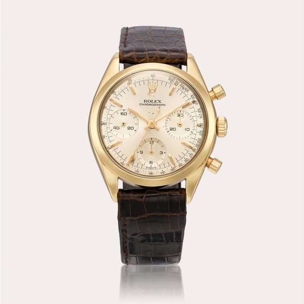 Rolex "Pre Daytona", Reference 6238 | A yellow gold chronograph wristwatch, Circa 1964 | 勞力士 | "Pre Daytona" 型號6238 | 黃金計時腕錶，約1964年製 · 6238