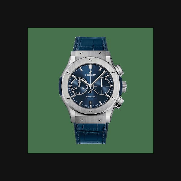 Hublot Classic Fusion Chronograph Titanium Blue