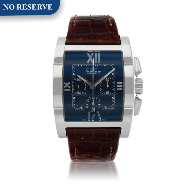 Ebel TARAWA, REF E9137 J40 STAINLESS STEEL CHRONOGRAPH WRISTWATCH WITH DATE CIRCA 2000 · E9137
