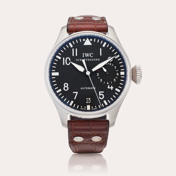 IWC Reference IW500901 Big Pilot | A stainless steel automatic wristwatch with date and power reserve indication, Circa 2013