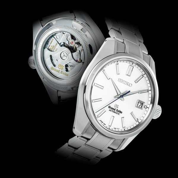 Seiko GRAND SEIKO. A STAINLESS STEEL LIMITED EDITION AUTOMATIC WRISTWATCH WITH SWEEP CENTRE SECONDS, DATE AND BRACELET
