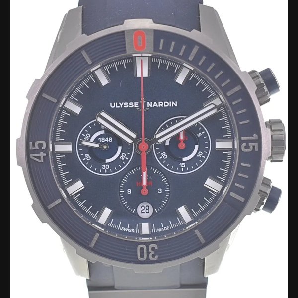Ulysse Nardin with paper Ulysse Nardin Hammerhead Shark 1503-170-93 Automatic Men's O#141053