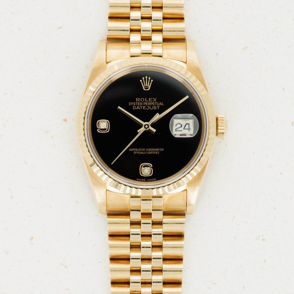 Rolex Rolex Datejust 16238 Onyx Diamond Dial · 16528