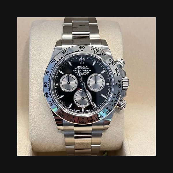 Rolex Rolex DaytonaCosmograph Daytona White Gold / Bright black dial 125509 New 2026 (June)