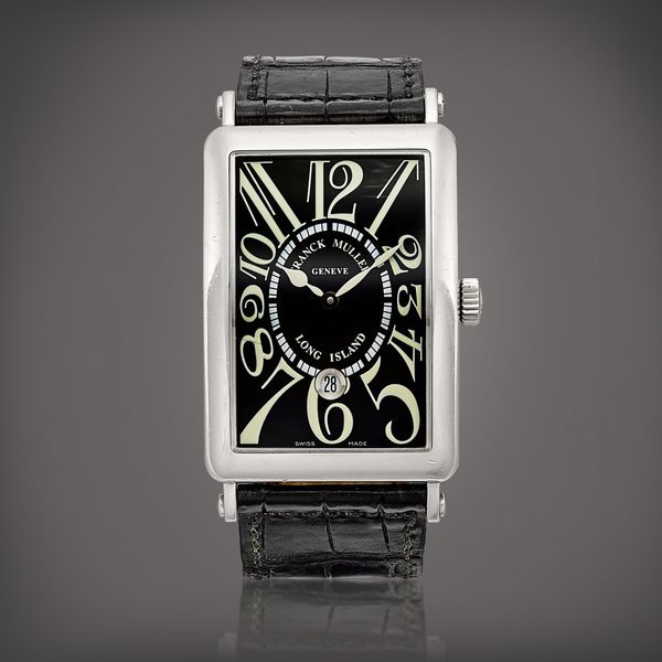 Franck Muller Long Island, Reference 1150 SC DT | A white gold wristwatch with date, Circa 2010 | Long Island 型號1150 SC DT | 白金腕錶，備日期顯示，約2010年製 · 1150