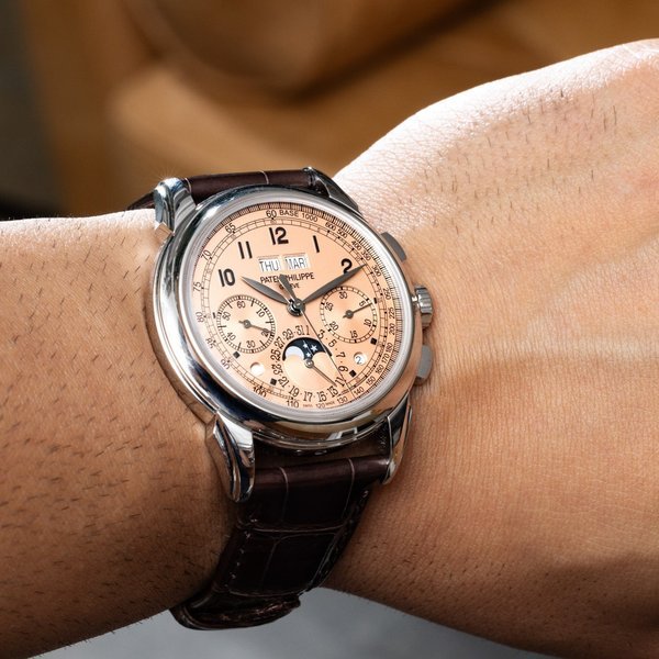Patek Philippe Patek Philippe Perpetual Calendar Moonphase Chronograph 'Salmon'