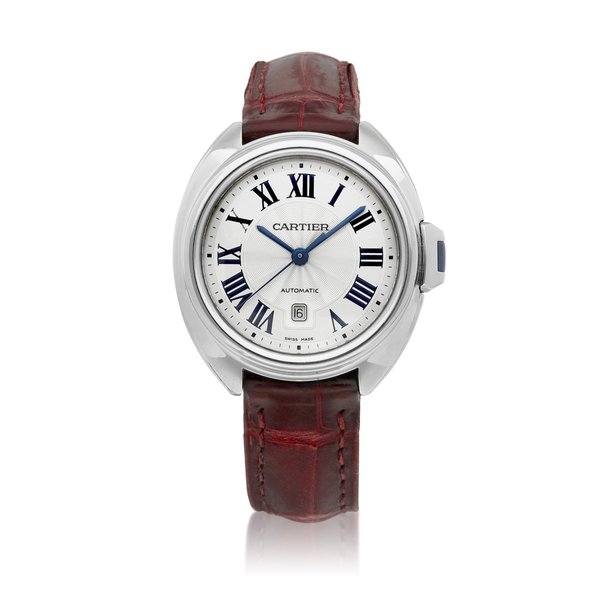 Cartier Clé de Cartier, Reference 3867 | A stainless steel wristwatch with date, Circa 2016 | 卡地亞 | Clé de Cartier 型號3867 | 精鋼腕錶，備日期顯示，約2016年製 · 3867