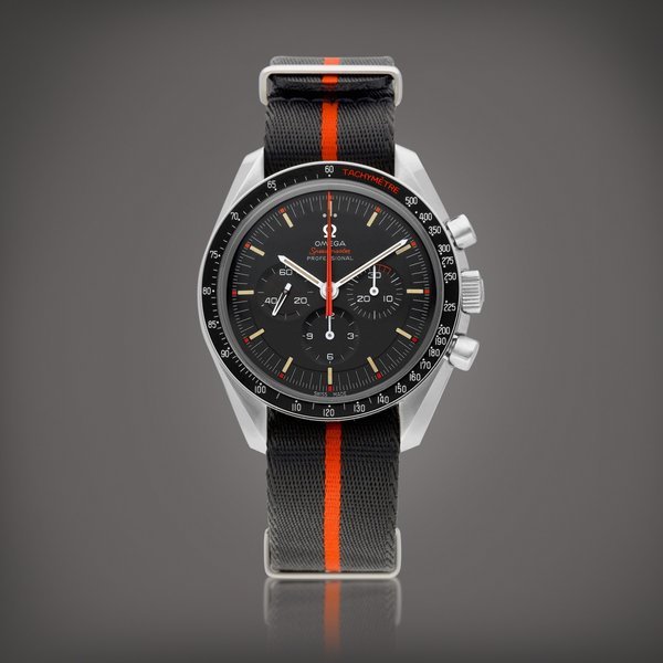 Omega Omega  Speedmaster Speedy Tuesday "Ultraman", Reference 311.12.42.30.01.001 | A limited edition stainless steel chronograph wristwatch, Made to commemorate the Japanese science fiction TV show "Return of Ultraman", Circa 2018 | 歐米茄  超霸系列 Speedy Tuesday "Ultraman" 型號311.12.42.30.01.001 | 限量版精鋼計時腕錶，為紀念日本特攝片"歸來的超人"而製，約2018年製 · 311.12.42.30.01.001