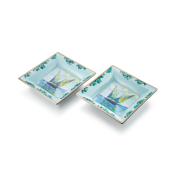 Patek Philippe Porcelain de Limoges | A set of two commemorative Limoges porcelain and enamel dishes, Circa 2015 | 百達翡麗 | Porcelain de Limoges 一套二件利摩日陶瓷及琺瑯擺飾盤，約2015年製