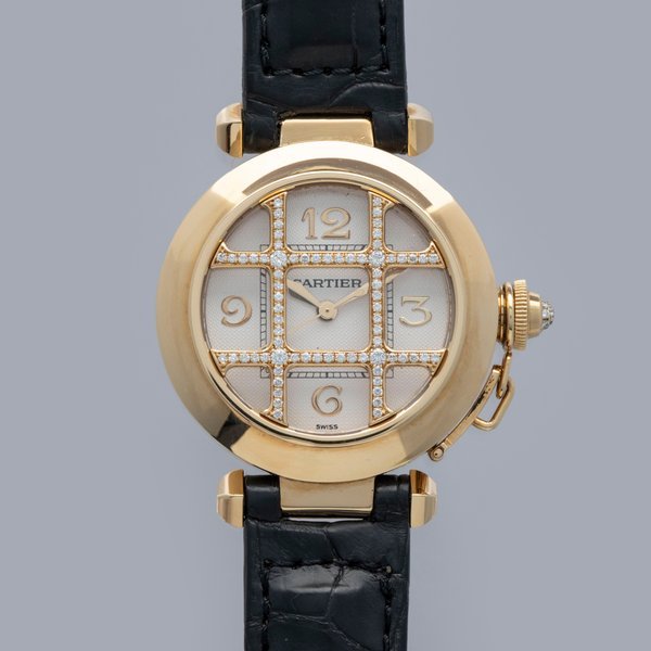 Cartier Cartier Pasha Automatic 2397 Diamond Cover 18k YG