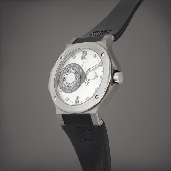 Jean-Mairet & Gillman Sport GMT | A limited edition stainless steel world time wristwatch with date | Circa 2005