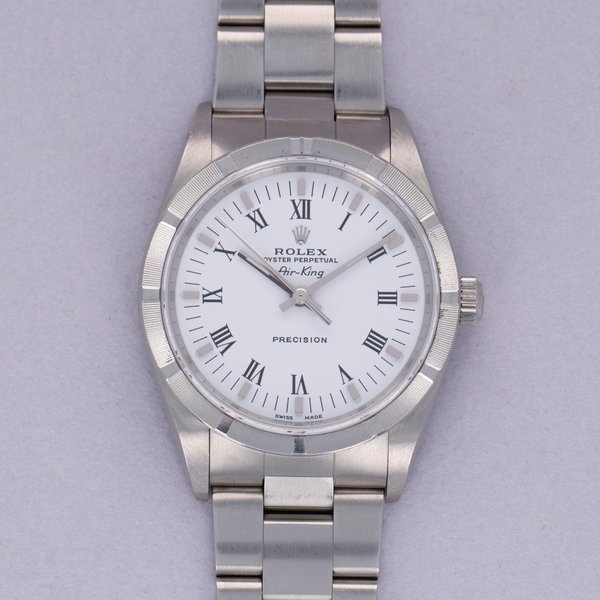 Rolex Air-King 14010 30 Year Award watch for the Kuwait Oil Company
