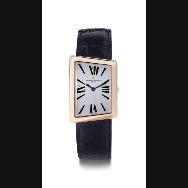 Vacheron Constantin Vacheron Constantin. An 18k Pink Gold Asymmetrical Wristwatch SIGNED VACHERON CONSTANTIN, GENEVE, MCMLXXII , REF. 37010, MOVEMENT NO. 849'727, CASE NO. 723'927, MANUFACTURED IN 1999