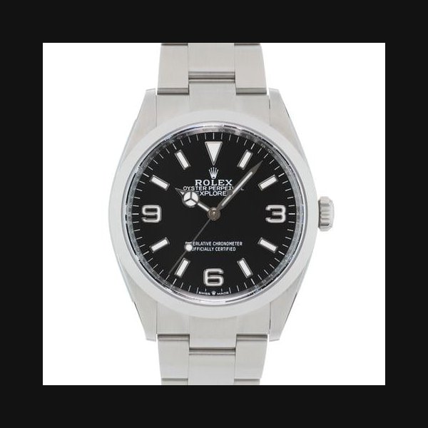 Rolex Explorer36 124270 Warranty 2025 Box/Paper
