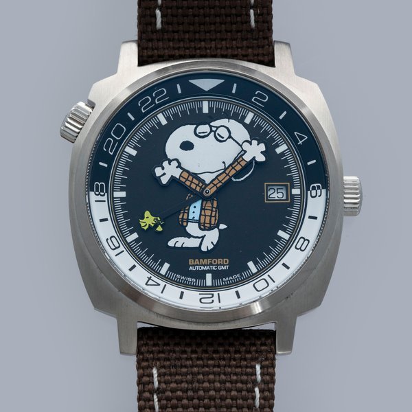 Bamford BAMFORD PEANUTS JOE PREPPY GMT LIMITED EDITION FOR HODINKEE · Peanuts "Joe Preppy"