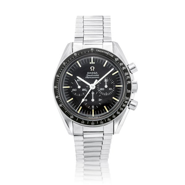 Omega Speedmaster, Reference 145.022-68ST | A stainless steel chronograph wristwatch with bracelet, Made in 1969 | 歐米茄 超霸系列 型號145.022-68ST | 精鋼計時鏈帶腕錶，1969年製 · 145.022-68ST
