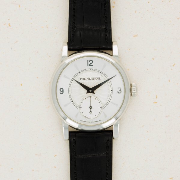 Philippe Dufour Philippe Dufour Simplicity Platinum 34mm Box and Papers with Additional Dial · N/A