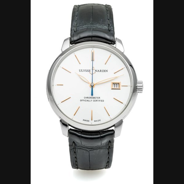 Ulysse Nardin ULYSSE NARDIN, REF. 8153, CLASSIC CLASSICO, STEEL | Important Modern & Vintage Timepieces. | Geneva, November 11th, 2018 · 8153-111