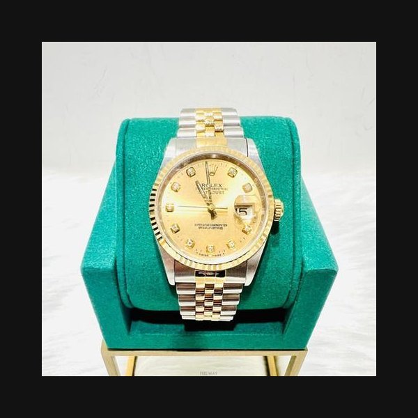 Rolex Rolex Datejust10P Combination Diamond Watch (16233) [U]